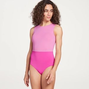 CALIA Women's High Neck Zip Back One Piece Swimsuit,
New with tags Size 8